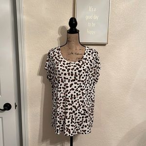 Chico’s short sleeve top size 3